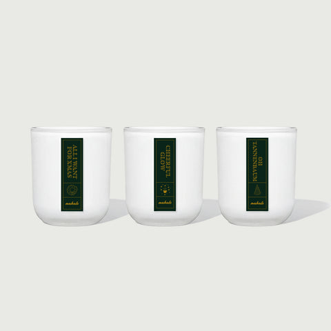 CHRISTMAS TIME DUFTKERZENSET